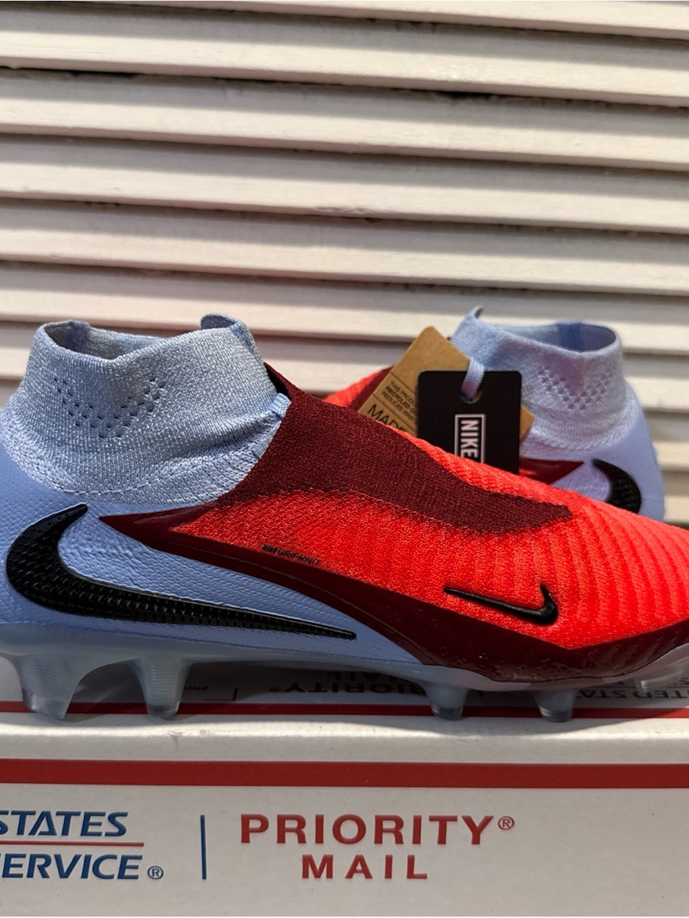New Nike Phantom 6 High Elite FG Soccer Cleats Men's Size 6.5 / W 8 HJ2147-400